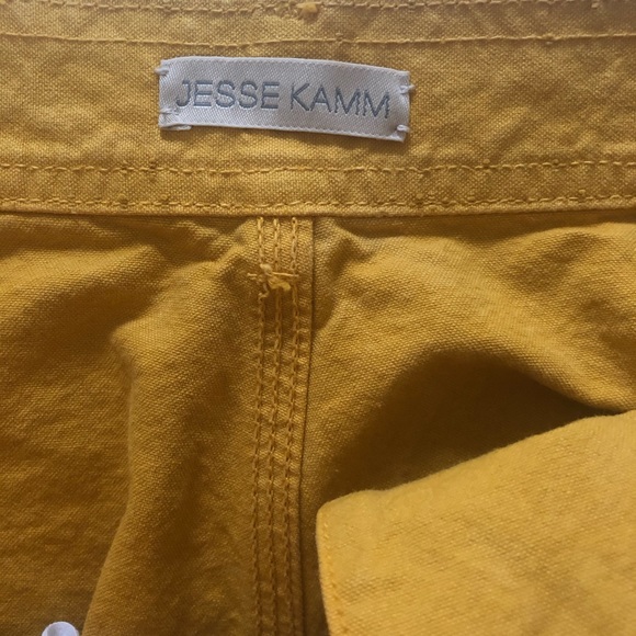 SOLD Jesse Kamm Yellow Sailor Pants - Picture 7 of 8